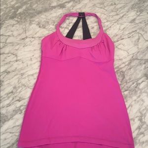 Lululemon tank top with built in bra